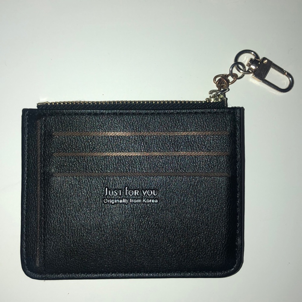 small black coin wallet